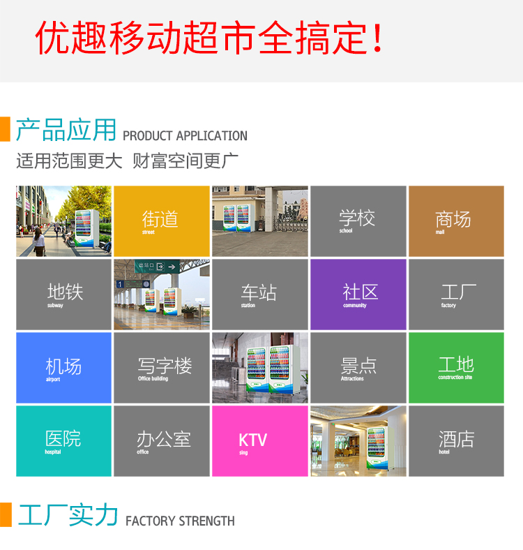 優趣生活 自動售賣機 29門帶觸摸屏格子櫃 無人新零售(圖5)